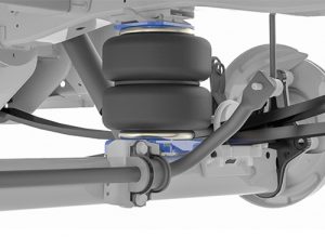 Teilluftfederung (Hinterachse)