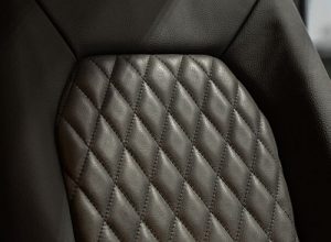 Vordersitze Naturleder mit Rauten